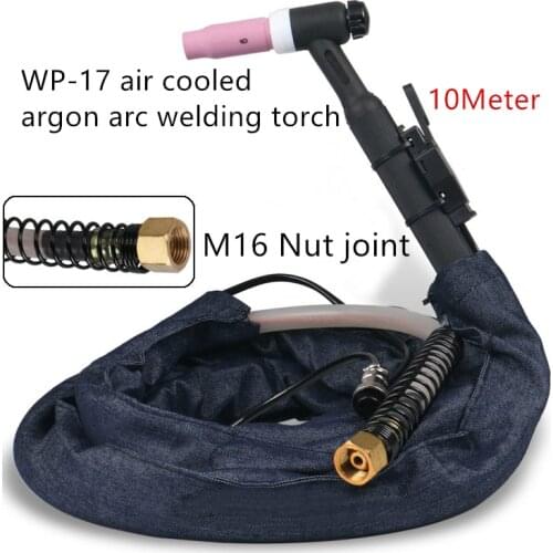 Wp17 sr17 argon arc welding torch complete air-cooled torch soldering iron WS/TIG-160/180/200 argon arc welding machine torch