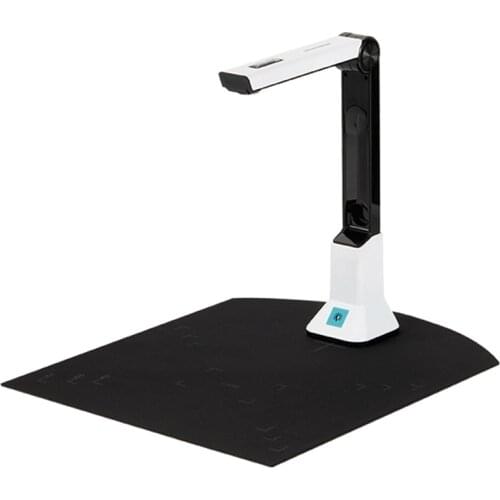 Document Camera for Teachers Laptop,Online Teaching of 8Mp Hd A4 File Camera Scanner with Bracket