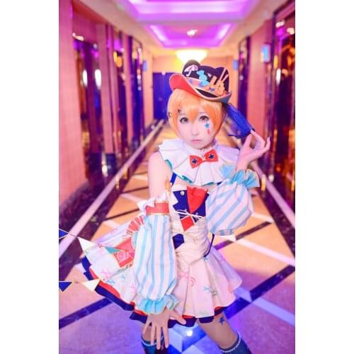 Love live Honoka Kotori Umi Eli Nozomi Maki Rin Hanayo Nico circus awakening cosplay costume dress free shipping