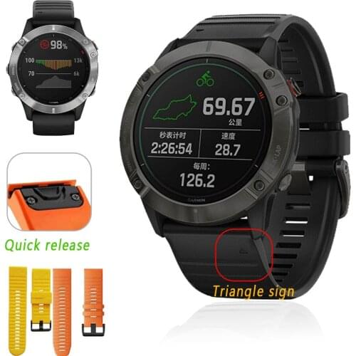 26mm 22mm 20mm Watchband for Garmin Fenix 5X 5 5S Plus 6S 6 6Plus 3 3 HR 935 945 Watch Strap Quick Release Easy fit Wrist Band