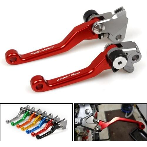 Motocross Dirt Bike Brake Clutch Lever For Honda CRF250R CRF450R 2004 2005 2006 Pit Bike Brake Clutch Handle