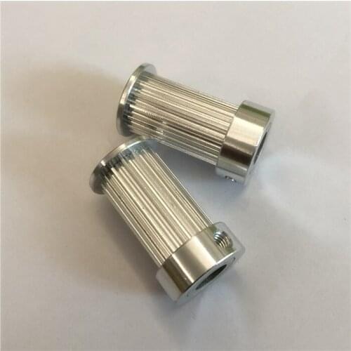 50pcs 3M Pulley 16 teeth M3 CNC Pulley Bore 8*7.5mm(D shape pulley) for belt width 22mm 3M Timing Pulleys