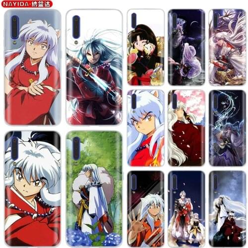 Anime Case for Xiaomi Mi 10 8 A2 A3 CC9 Lite 9 Note 10 Pro a1 a2 5x 6x Inuyasha Japan Anime
