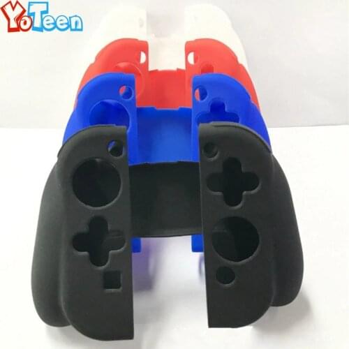 Yoteen Silicone Case for Nintendo Switch Joycon Protective Cover Case Console Gamepad Bag Skin Back Case with Joystick Caps