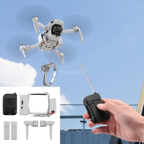 Airdrop System for DJI Mavic MINI 2/MAVIC MINI Drone Payload Delivery Transport Wedding Drone Fishing Bait Search