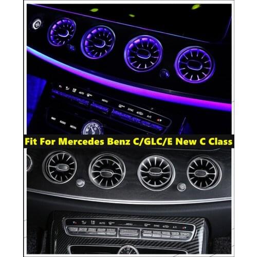 LED Air Conditioning Light Turbine Air Outlet LED Ambient Lights Mercedes Benz C/GLC/E New C New AClass