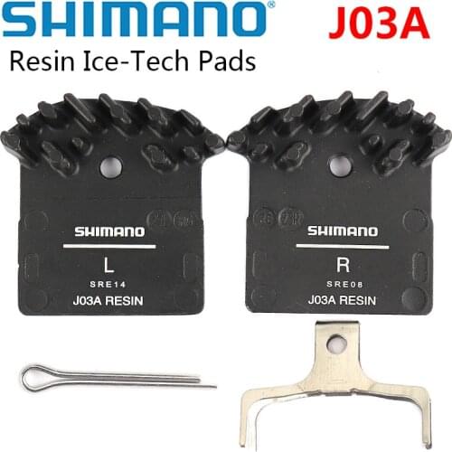 SHIMANO J03a Disc Brake Pads DEORE XT SLX DEORE Resin Ice Tech Brake Pad Mountain Bike Pads M8100 M7100 M7000 M8000 M9000 M6000