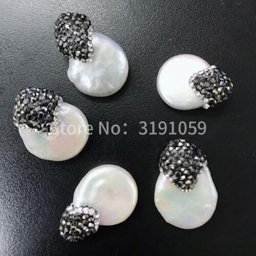 Natural white pearl ornament simple temperament creative New Year gift party accessories