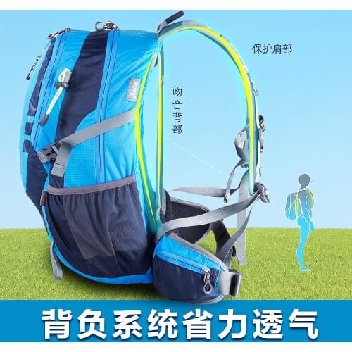 30L or 40L Mountaineering Bag Outdoor Waterproof Large Capacity Hiking Camping Backpack Nylon Backpack a5303