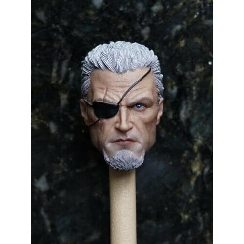 1/6 Slade Joseph Head Carved Mercenary Head Sculpt Model Fit 12'' Figure in stock