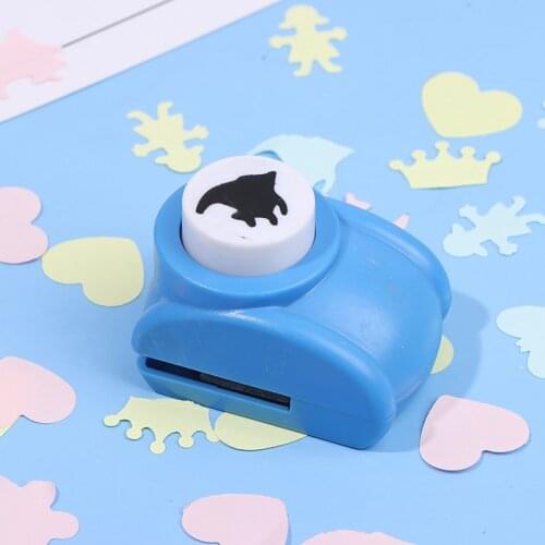 5*3*4.5cm Diy Paper Cut Eva Foam Maker Puncher Scrapbooking Labor Saving For Kid Hole Punch Flower Furador