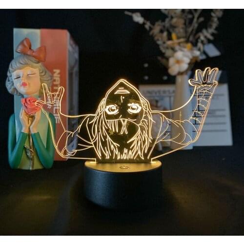 Anime Tokyo Ghoul Juuzou Suzuya 3d Lamp for Bedroom Decor Nightlight Cool Birthday Gift Tokyo Ghoul Led Night Light Juuzou