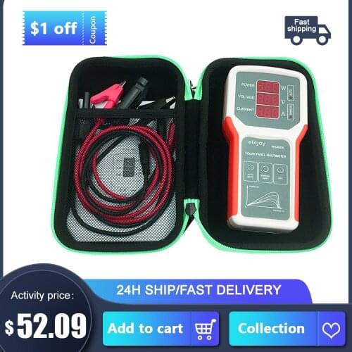 WS400A Photovoltaic Panel Power Supplys Multimeter Solar Panel MPPT Tester Open Circuit Voltage Troubleshooting Utility Tool