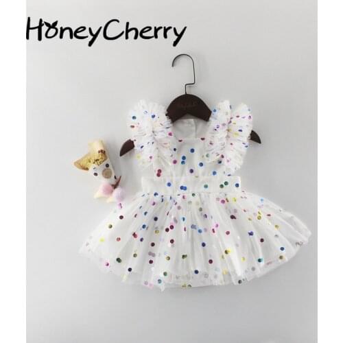 Summer Children Pink Bodysuit Baby Girl Clothes Girl Baby Hot-stamped Screen Yarn Cotton Triangle Hairdress Baby Bodysuits