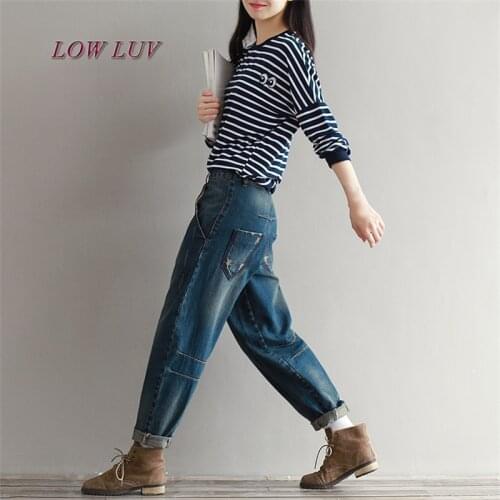 Джинсы МОМ LOW LUV China At AliExpress