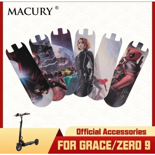 Macury Sticker only for Grace 9 and Zero 9 Zero9 T9 Non-Slip Decal Sandpaper coated abrasive paper Anti-slip tape