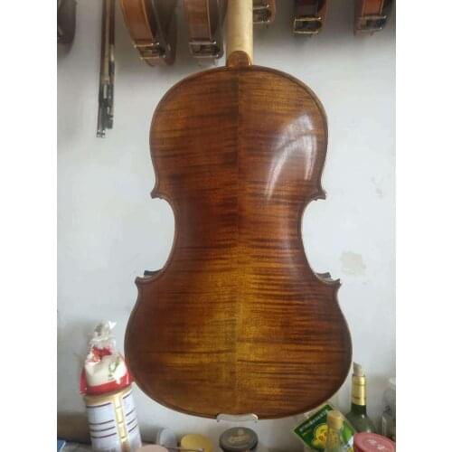 Master 15" Viola Ornati model Solid flamed maple back spruce top hand made