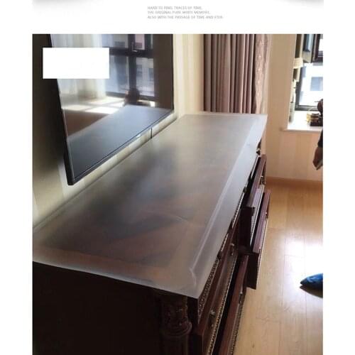 SUNICE 2MIL Matte Furniture Protective Film Wrap Furniture Vinyl Film Self-adhesive Sticker Decals Kitchen Table 90CMx200CM