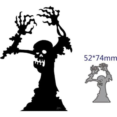 Metal cutting dies cut die mold Skeleton decoration Scrapbook paper craft knife mould blade punch stencils dies