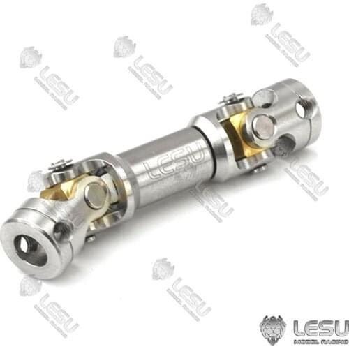 LESU 40-43MM Metal CVD Drive Shaft for 1/14 DIY Tamiya RC Tractor Dump Truck Model TH14422-SMT3