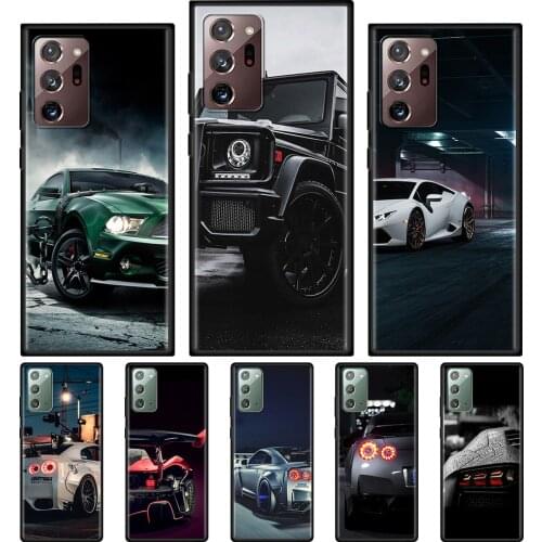 Soft Funda Cellphone Shell For Samsung Note 20 Ultra 10 Plus 9 8 Coque TPU Caso for Galaxy 10 lite Sports Cars Male Men