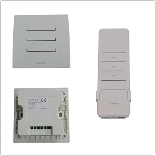 Wall switch with built-in receiver SC227 and DC2700remote controller, 230V 50HZ, free shipping