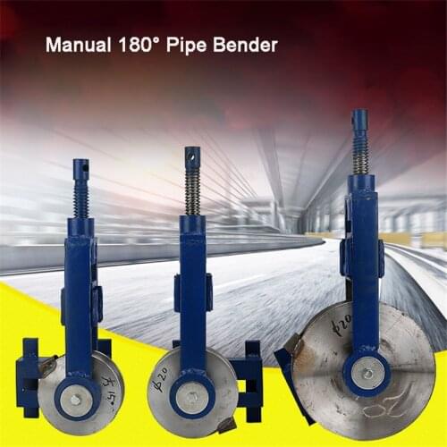 Manual Tube Bending Machine 180 Degree Die SquareTube Bending Pipe Bending Tool Multifunctional
