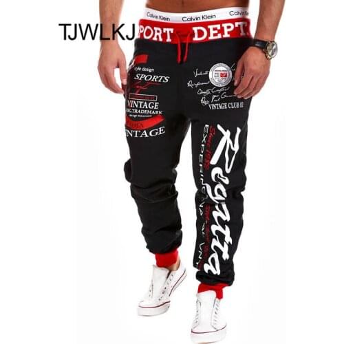 Mens pants weatpants Hip Hop joggers cargo pants men casual pants fashion printing trousers streetwear pantalones hombre