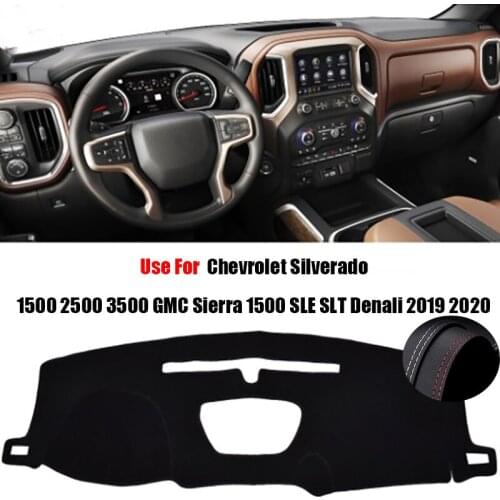 TAIJS Factory Simple Leather Car Dashboard Cover For Chevrolet Silverado1500 2500 3500GMC Slerra1500 Denali Left hand drive
