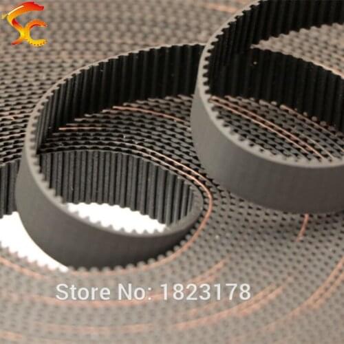 High quality 10meters GT2 10mm open timing belt width 10mm 2GT 10mm belt for 3D printer Free shipping