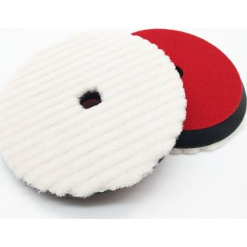 High quality rupesss shape japanese short wool polishing pad wool polishing disct(7inch or 6inch for choose)