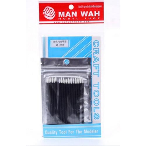 WANWAH MW-3004 Model Tools Add Colour Hook Line Pen Microbrush Set (20pcs)