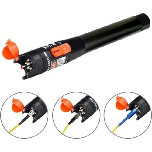 10pcs 50mw Visual Fault Locator 30mW Fiber Optic Cable Tester Red Laser Light Pen 30mw VFL