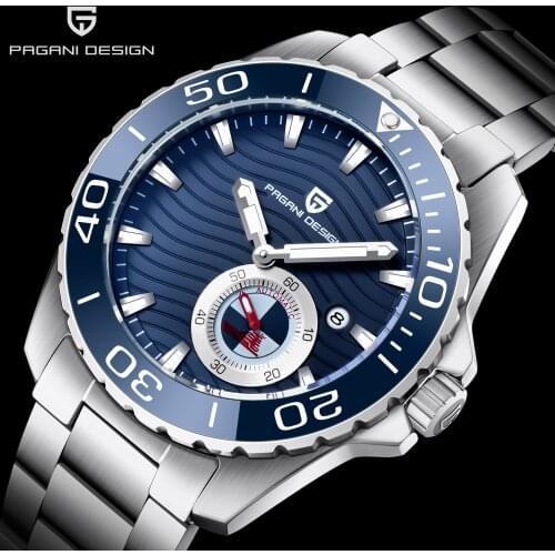 2021 New PAGANI DESIGN Top Brand Mens Mechanical Wristwatch Luxury Business Automatic Watch 100M Waterproof Relogio Masculino