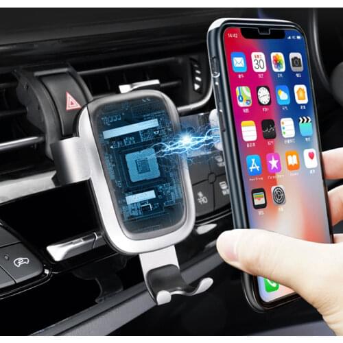 Phone Holder For Toyota C-HR 2017 2018 Car Air Vent Mobile Phone Cellphone Holder Stand Mount Cradle Clip For CHR 2017 2018 2019