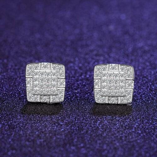 Jewelry Stud earrings Moissanite earrings for women silver 925 luxury dangle butterfly korean earrings retro fashion jewellery