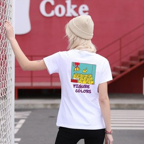 Женские летние футболки Figure Colors China At AliExpress