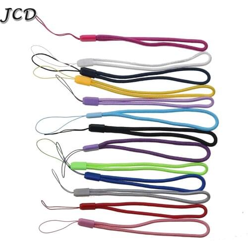 JCD 10Pcs Colors Avaible Braided Lariat Lanyard Wrist Hand Rope For GBA GBA SP GB GBC GBM GBP Hand Strap