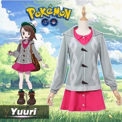 Anime Pokemon Cosplay Costume Yuuri Dresses Nurse uniform Christmas Halloween Free shipping CG797CZH