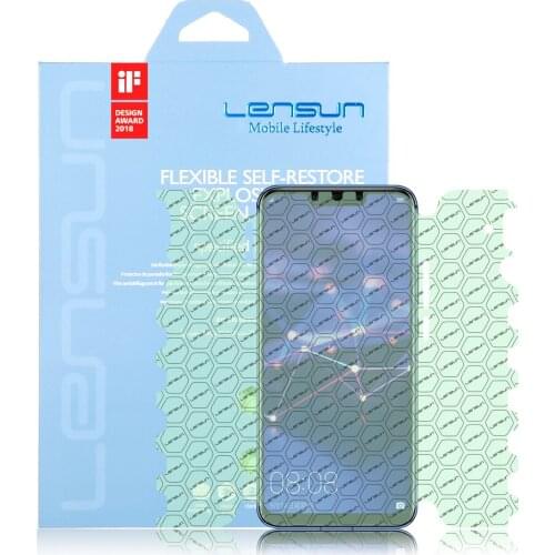 LENSUN Nano Flexible Self-Restore Full Cover Protective Film For Huawei Mate 20 Lite Screen Protector