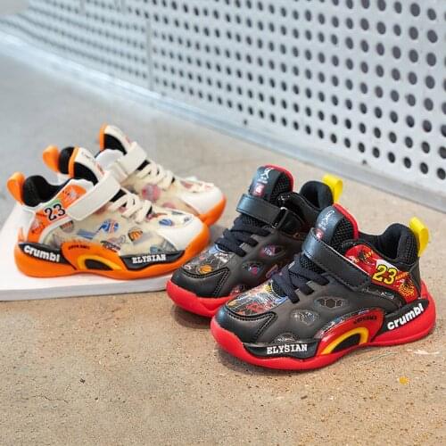 Summer Childrens Fashion Sports Shoes Running Leisure Breathable Outdoor Kids Shoes Lightweight Sneakers Shoes