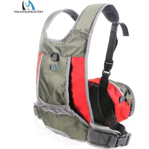 Maximumcatch KAH Light Weight Adjustable Fly Fishing Chest Pack Outdoor Multifunction Fishing Bag