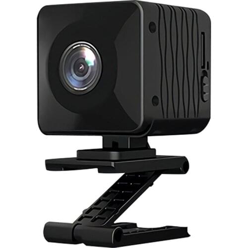 G36 Mini Camera 1080P Cloud Storage APP Infrared Night Vision H.264 Wifi 360° Panoramic Motion Detection IP Camera Black