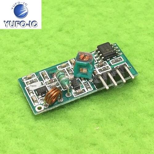 Free Ship 5pcs 433M Receiving Module 433 MHz Frequency Wireless Receiving Module Super Regeneration