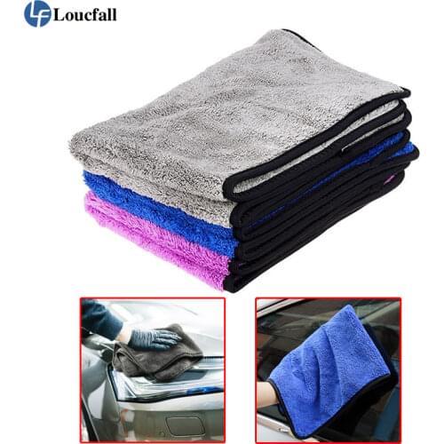 Soft Car Wash Towel Polishing Cloths Gloves Car Cleaning Dry Microfiber Towel Super Absorbent Polisher Auto Wash Cloth Cleaner