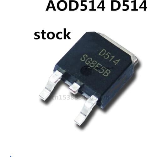 5PCS/ AOD514 D514 TO252