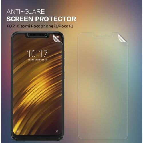 Pocophone F1 Screen Protector Nillkin Clear / Matte Soft Plastic Film for Xiaomi Pocophone F1