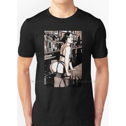Sasha Grey - Smart Is Sexy Drawing T Shirt 100% Pure Cotton Sexy Sex Hot Retro Adult Ass Erotic Love