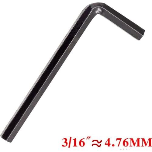 20 Pcs 3/16" Bass Guitar Neck Truss Rod Adjustment Allen Wrench Key Hexagon Hex Wrench Approx 4.76MM Guitar Accessories