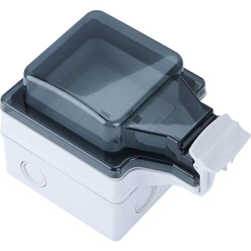 Outdoor Wall Switch Socket IP66 Weather&Dust Proof Power Outlet British standard